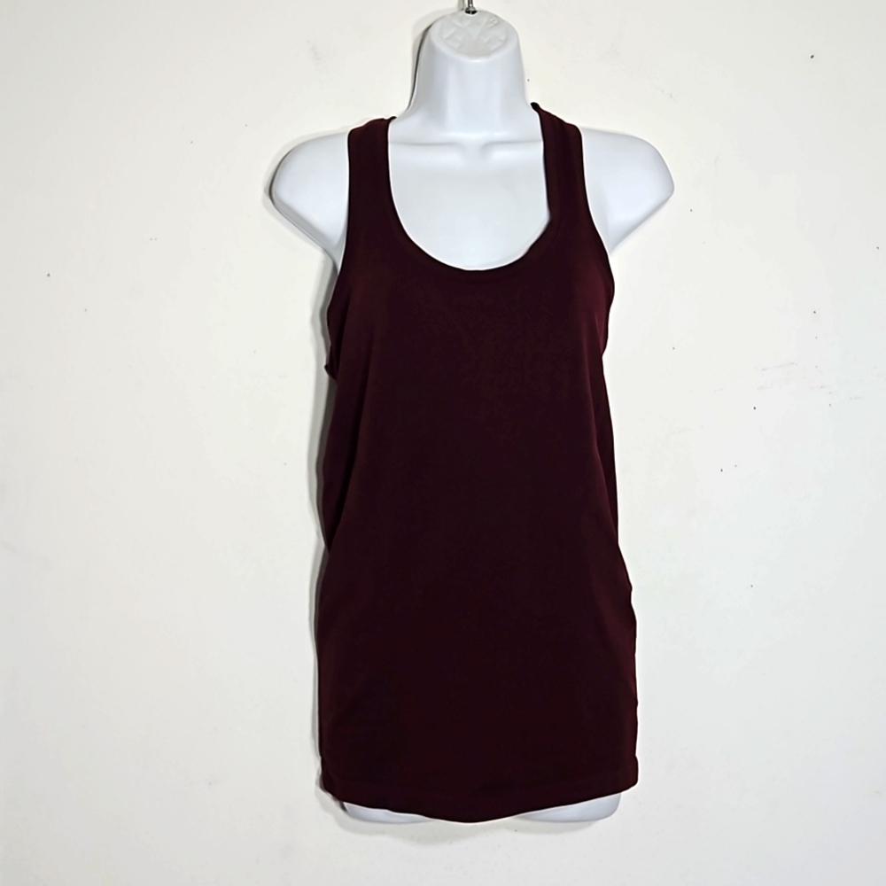 Women's Victoria's Secret VSX Sport Wine Seamless Racerback Tank Medium